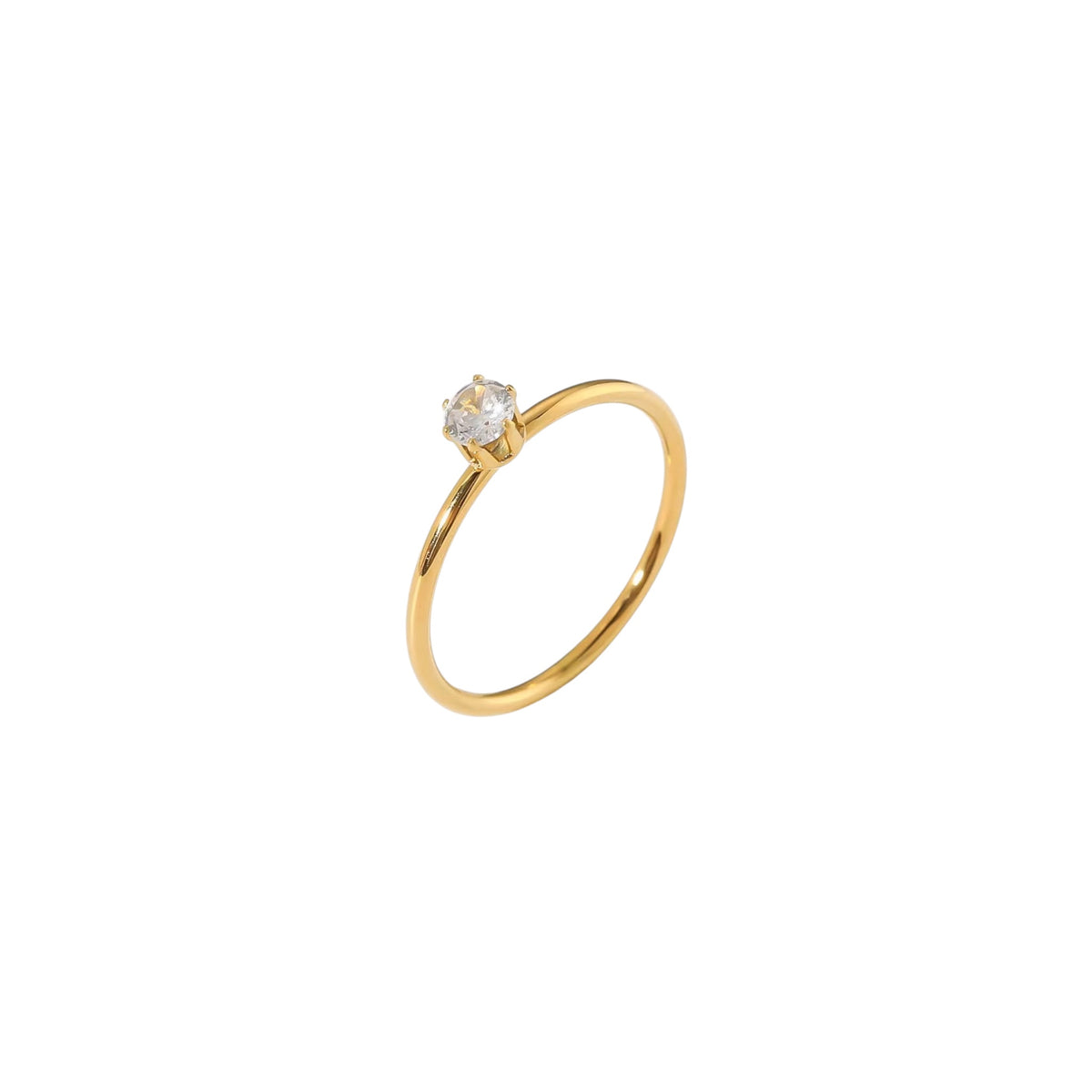 Solitaire Lumière Ring