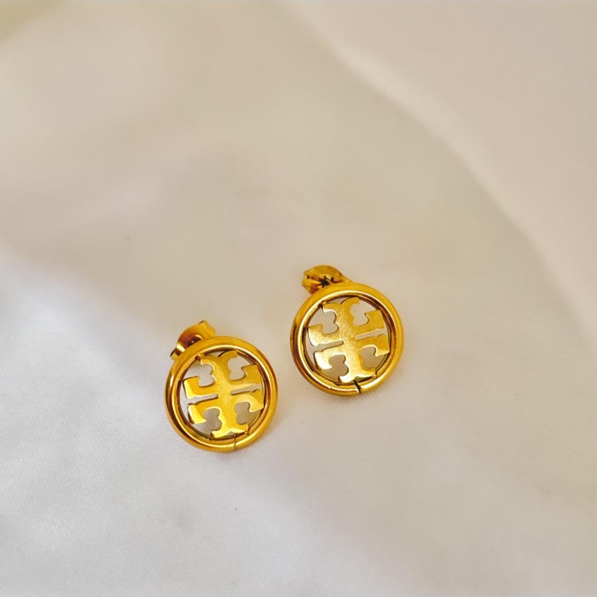 Tory Burch Miller Studs -18K