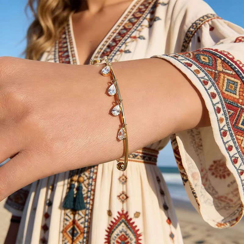 Tears Of Gold Cuff
