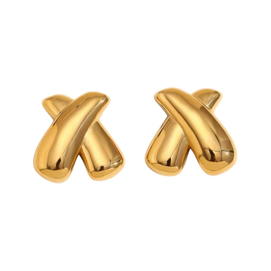 Zura Lux Studs -18K