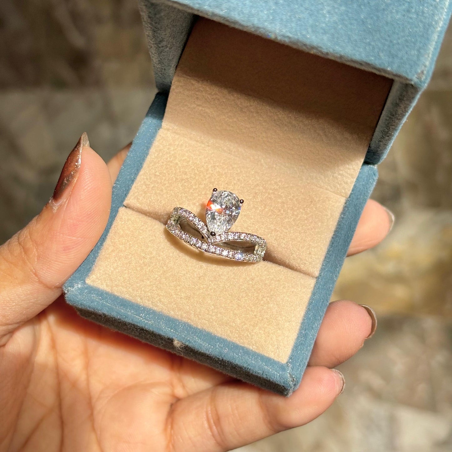 Tiara Ring -Adjustable
