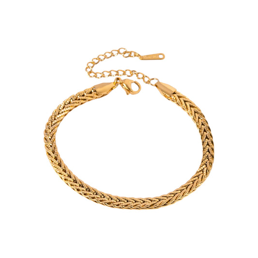 Leski Chain Bracelet -18K