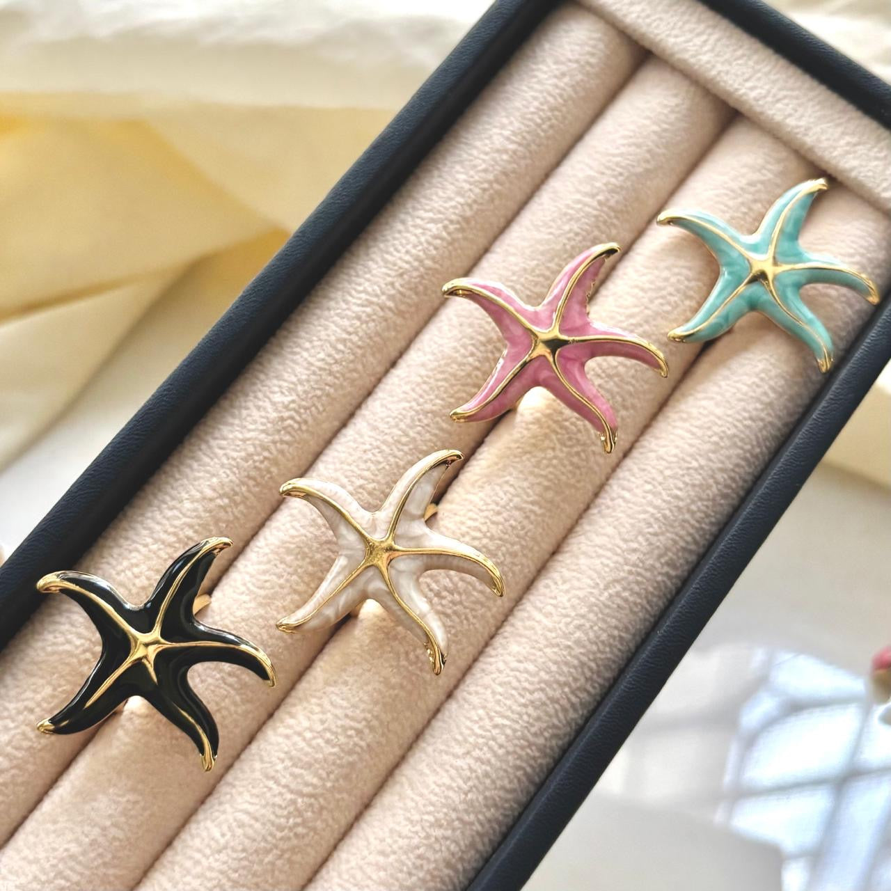 Starletta Ring -White