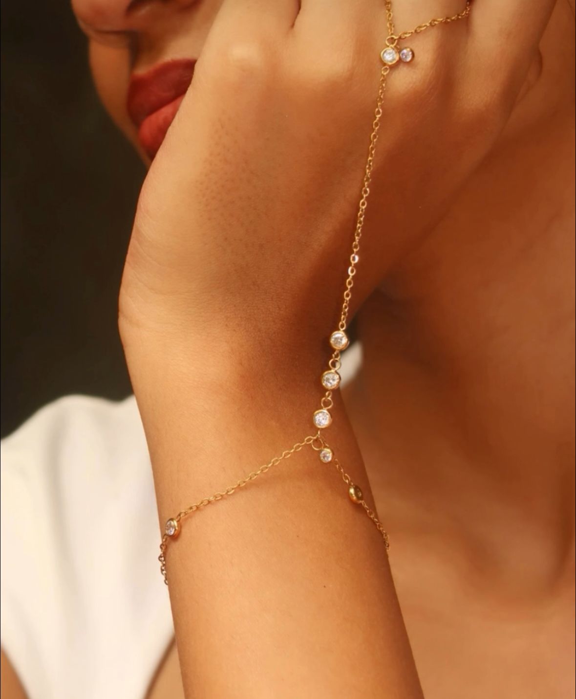 Serenity Charm Hand Chain