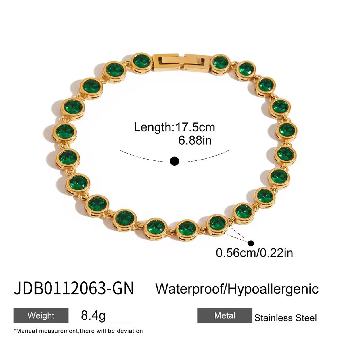 Elysian Emerald Bracelet