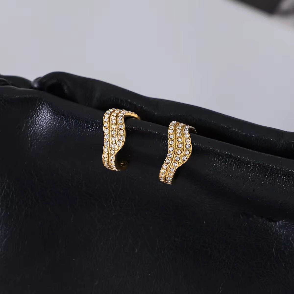 Gleam Wave Ear Cuff Set
