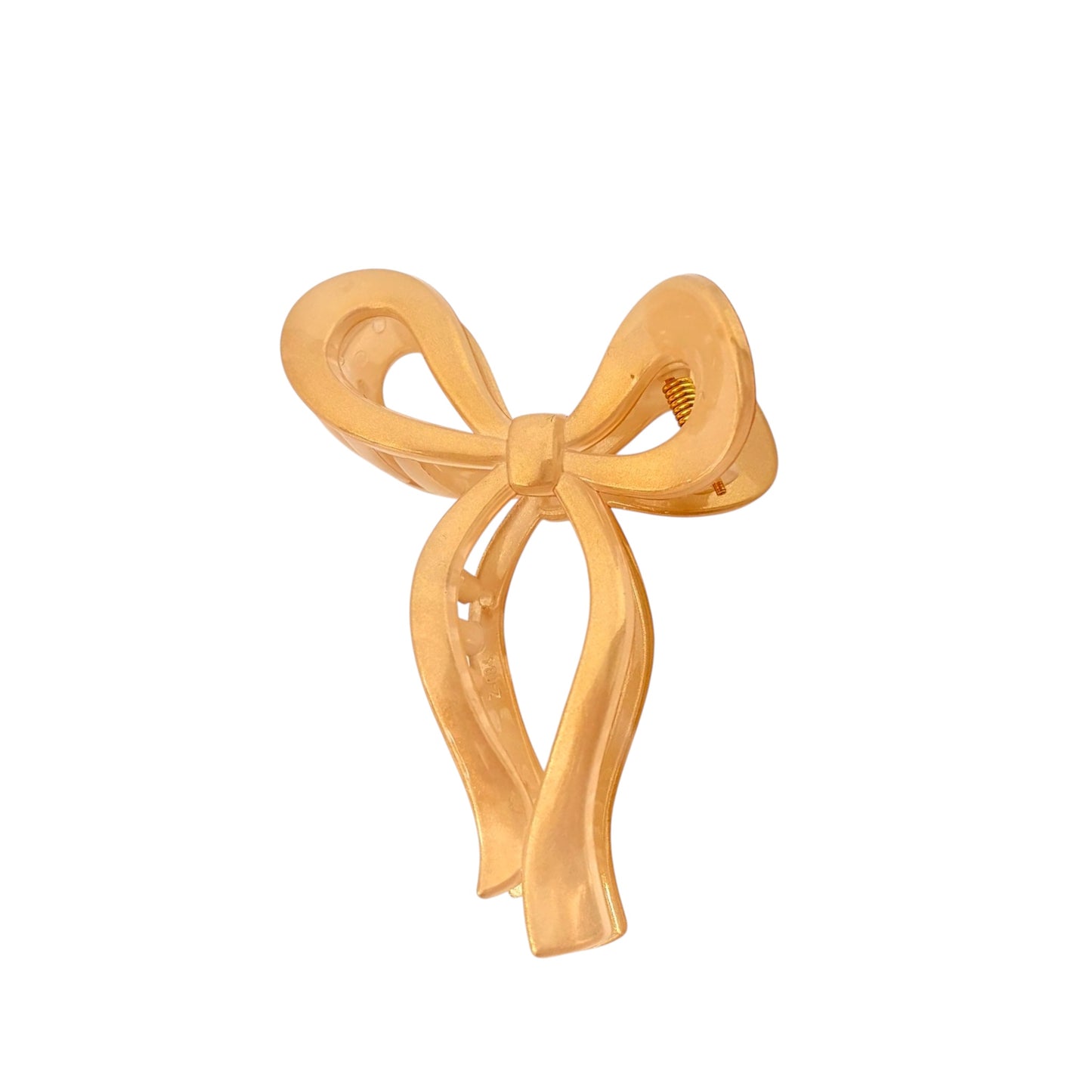 Chromic Bow Claw Clip -Gold