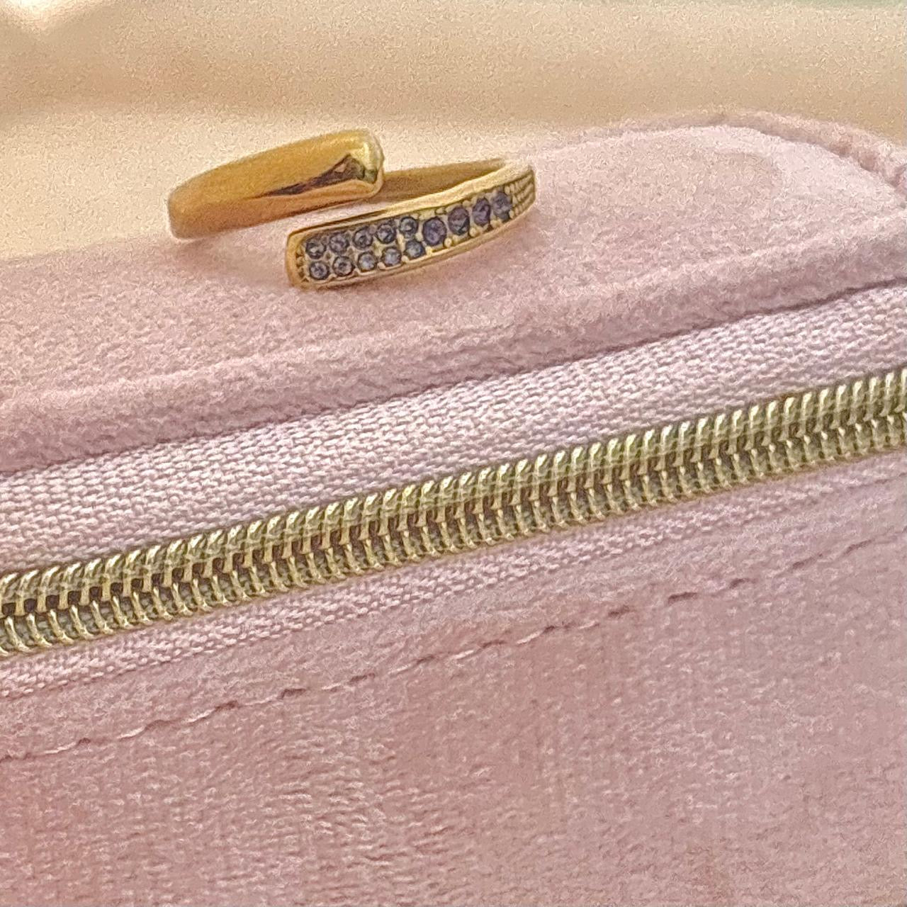 Amethyst Pave Ring