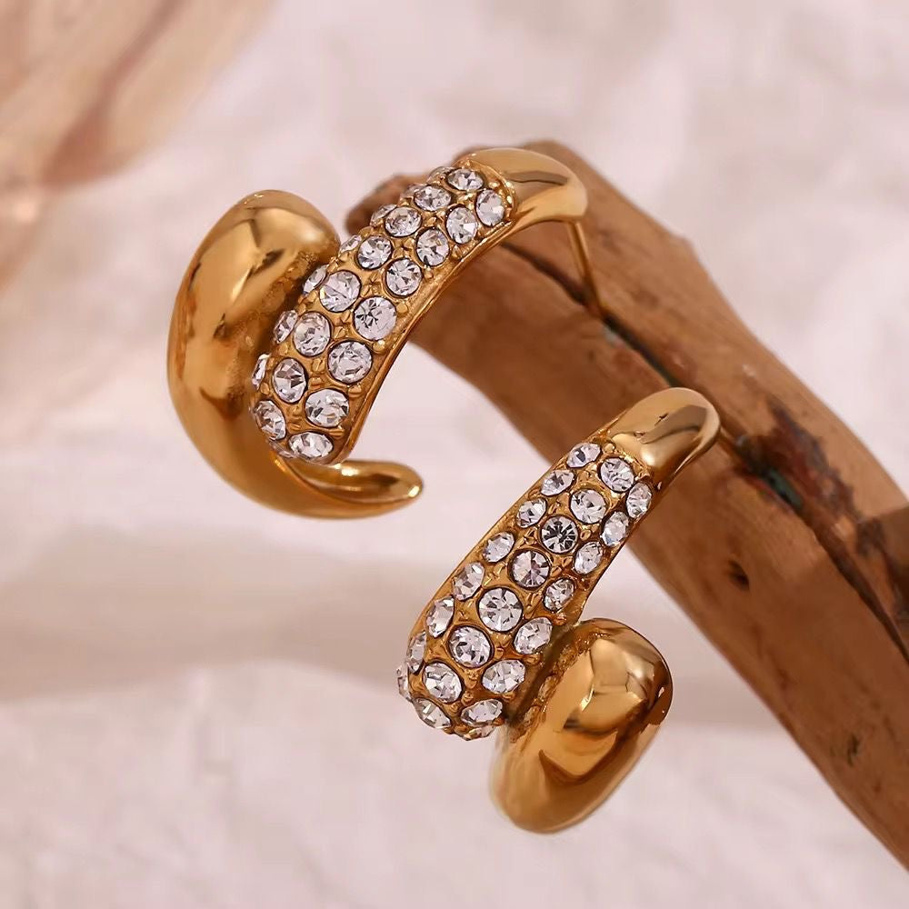 Talia Diamante Studs