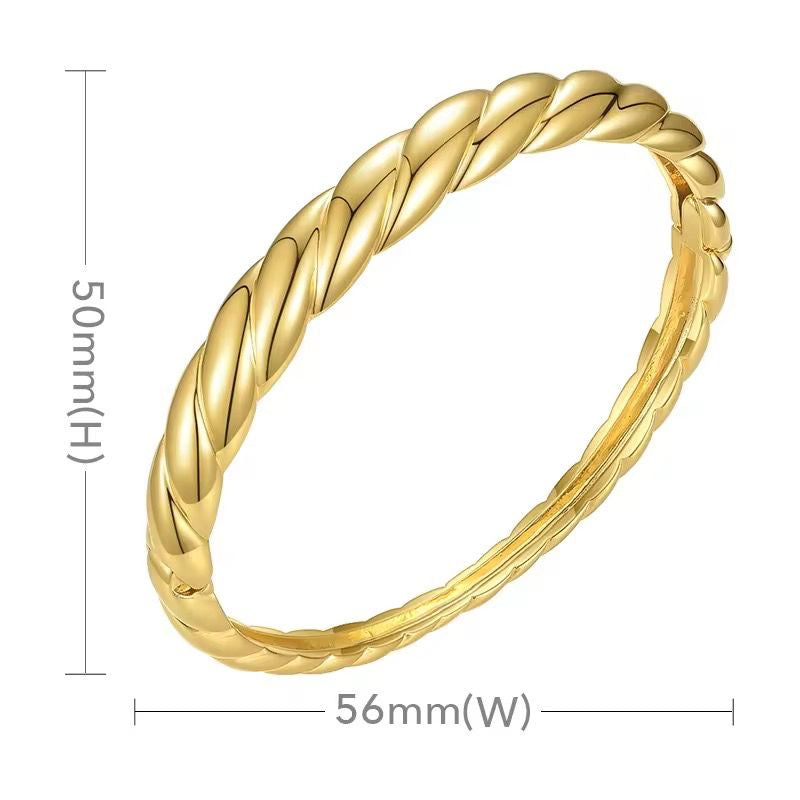 Croissant Bracelet -18K