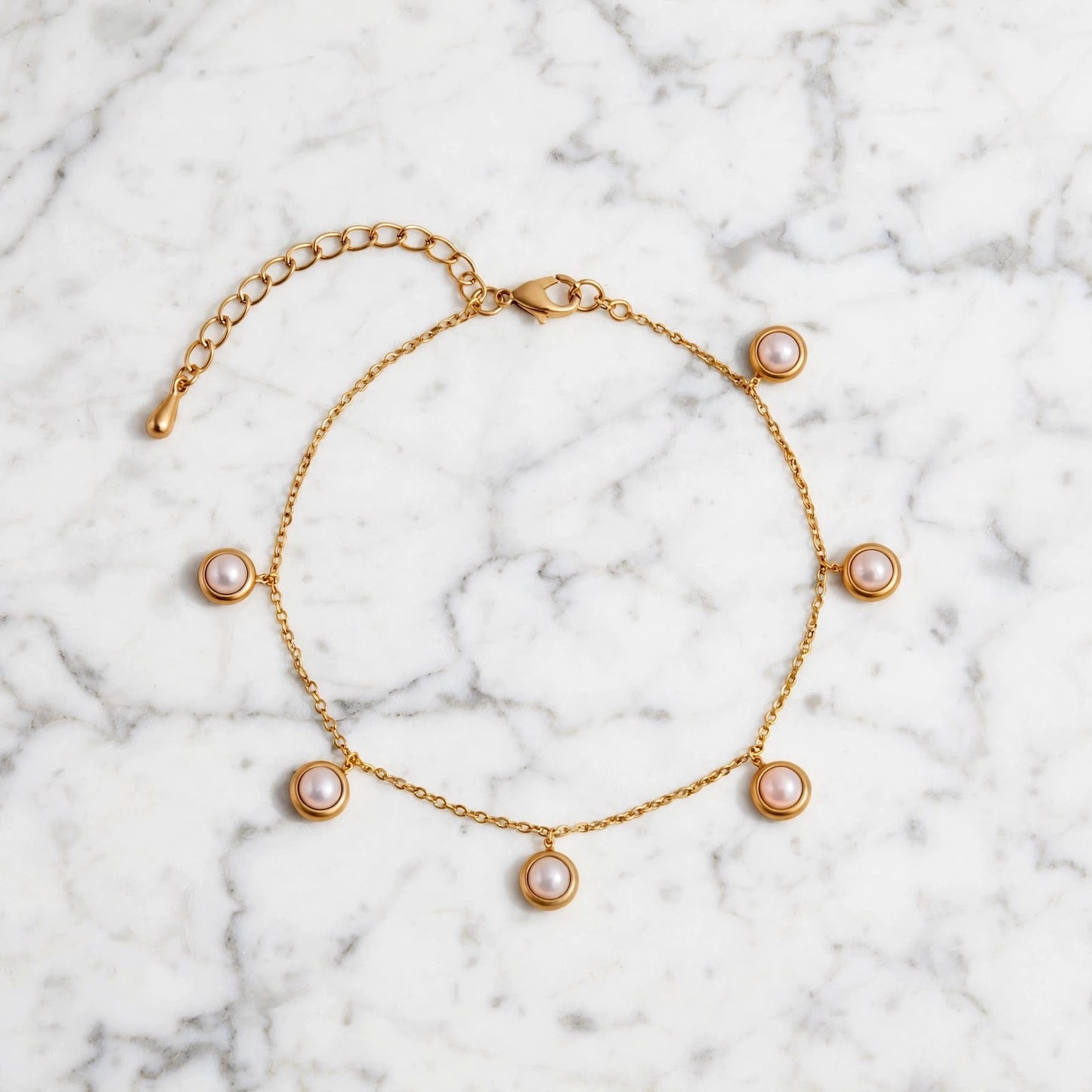 Perola Charm Anklet