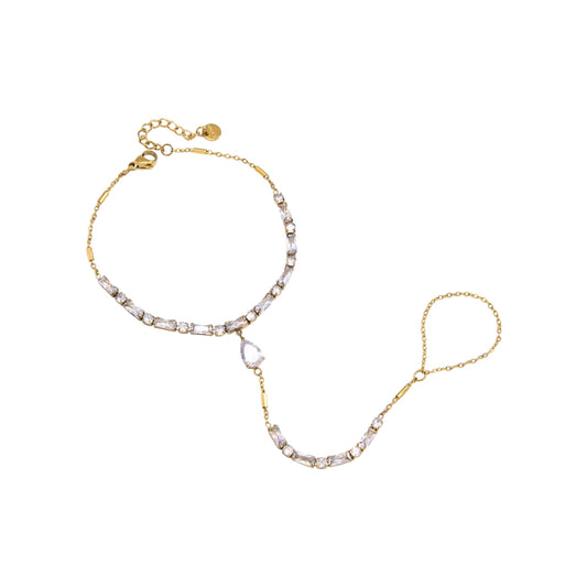 La Jewel Lace Hand Chain