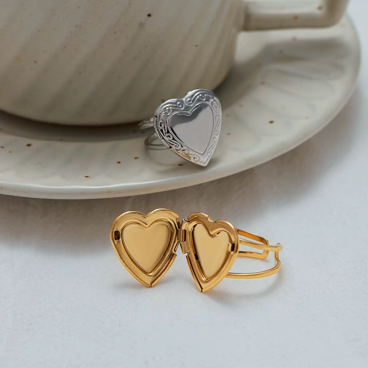 Cœur Secret Ring