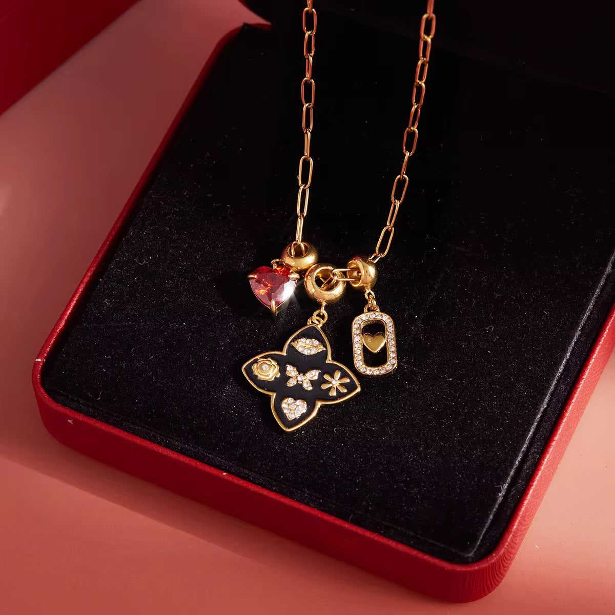 Keepsake Talisman Charm Necklace
