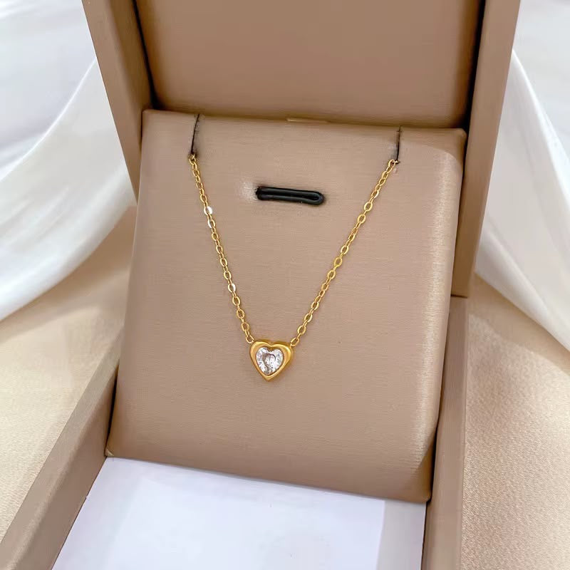 Crystal Heart Necklace