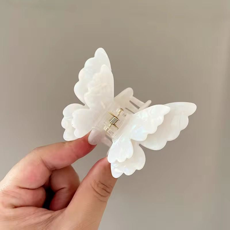 Pearlescent Flutter Claw Clip