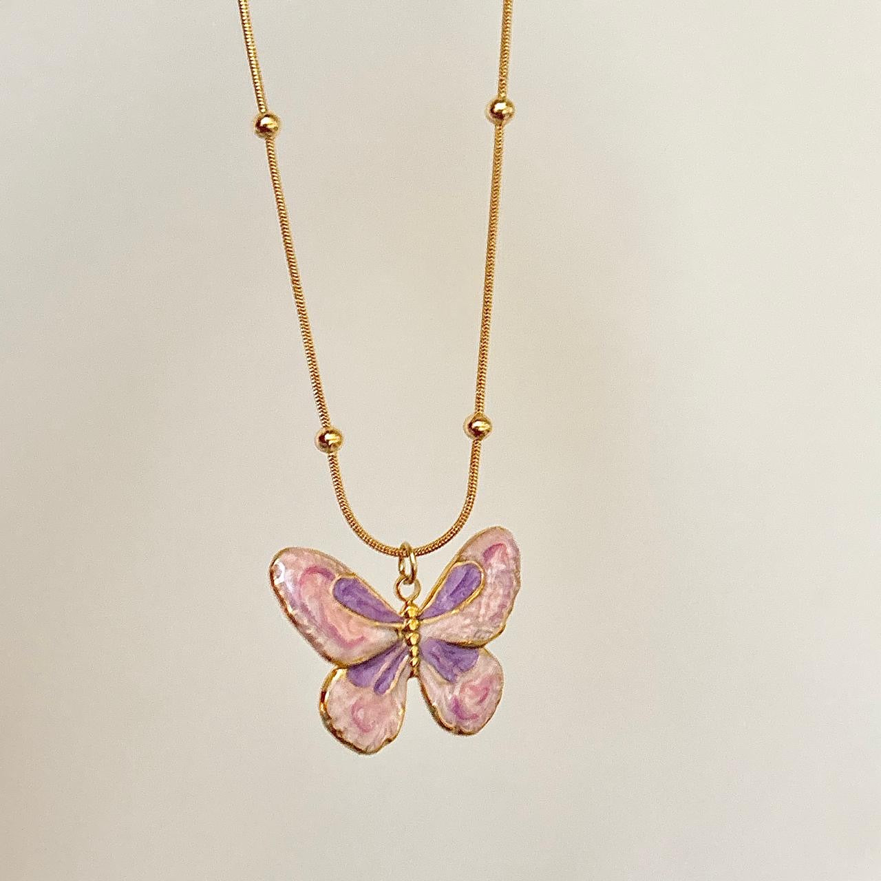 Morphe Butterfly Necklace