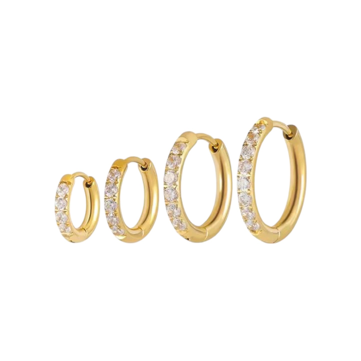 Everyday Zircon Hoops