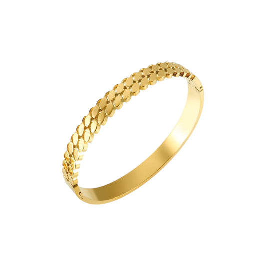 Swirl Gold Bracelet