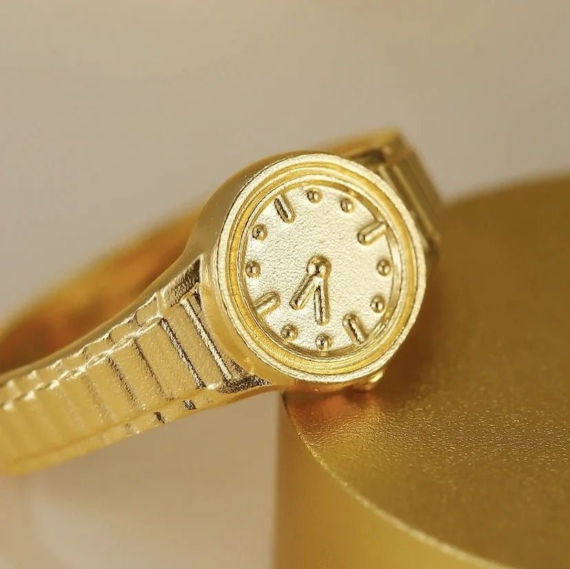 Vintage Watch Cuff -18K