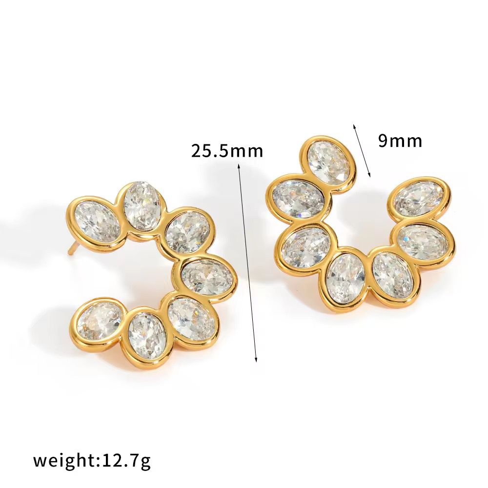 Petite Dewdrop Spark Studs