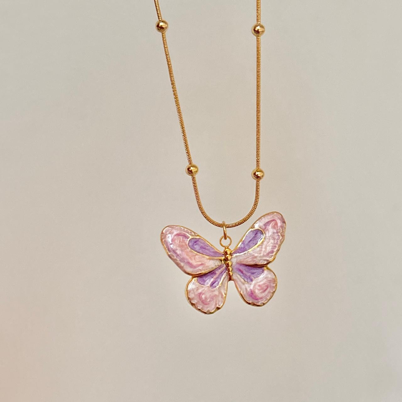 Morphe Butterfly Necklace