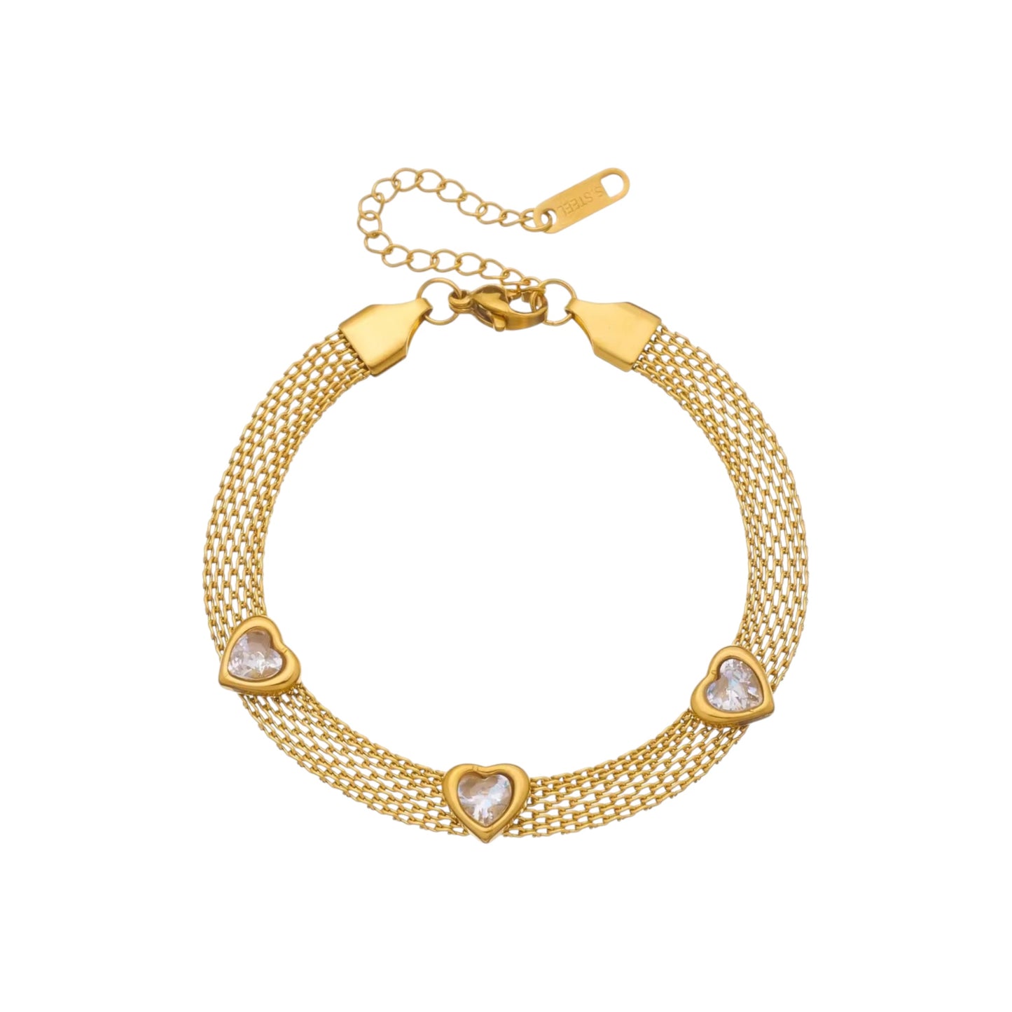 Love Note Mesh Bracelet