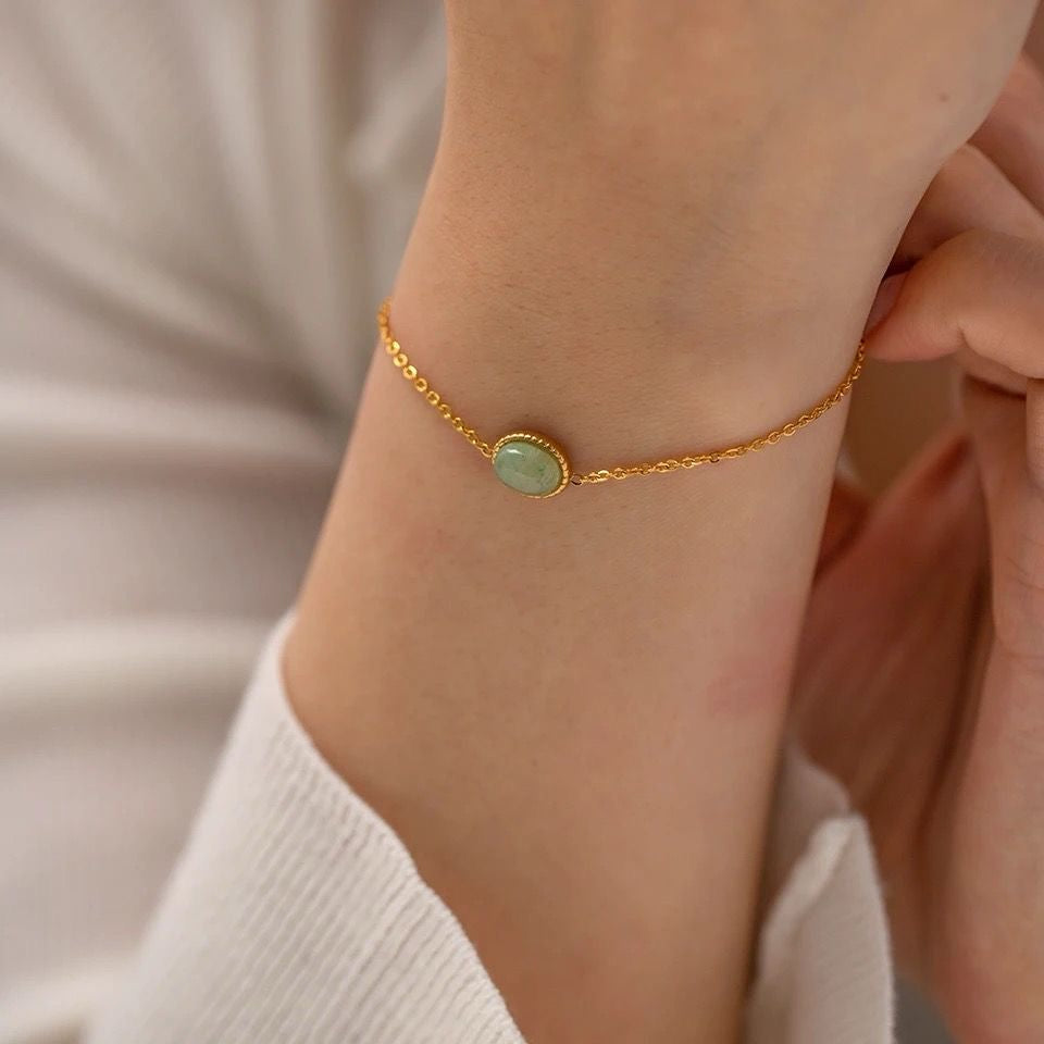 Sage Bracelet -18K