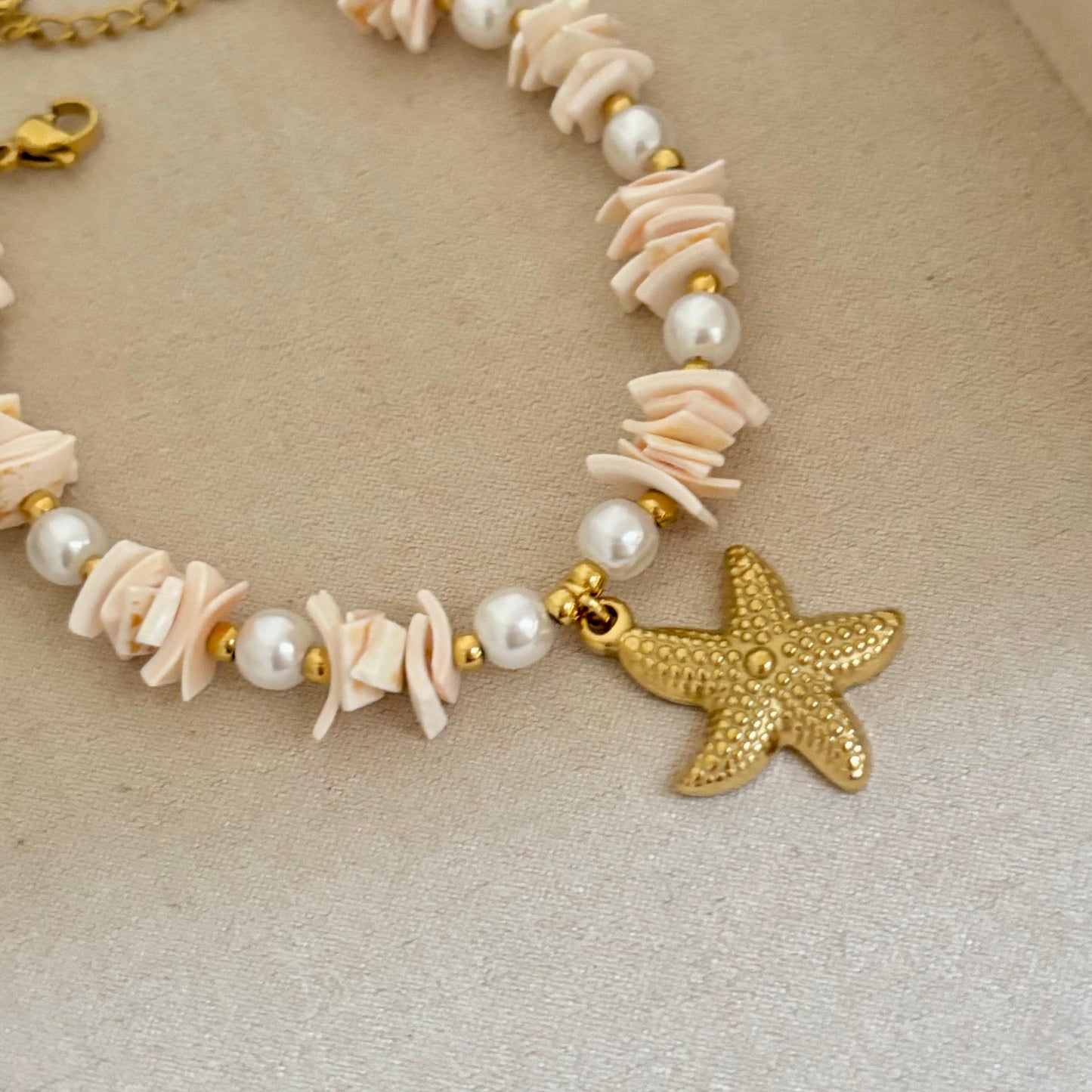 Star Of Beach Charm Bracelet