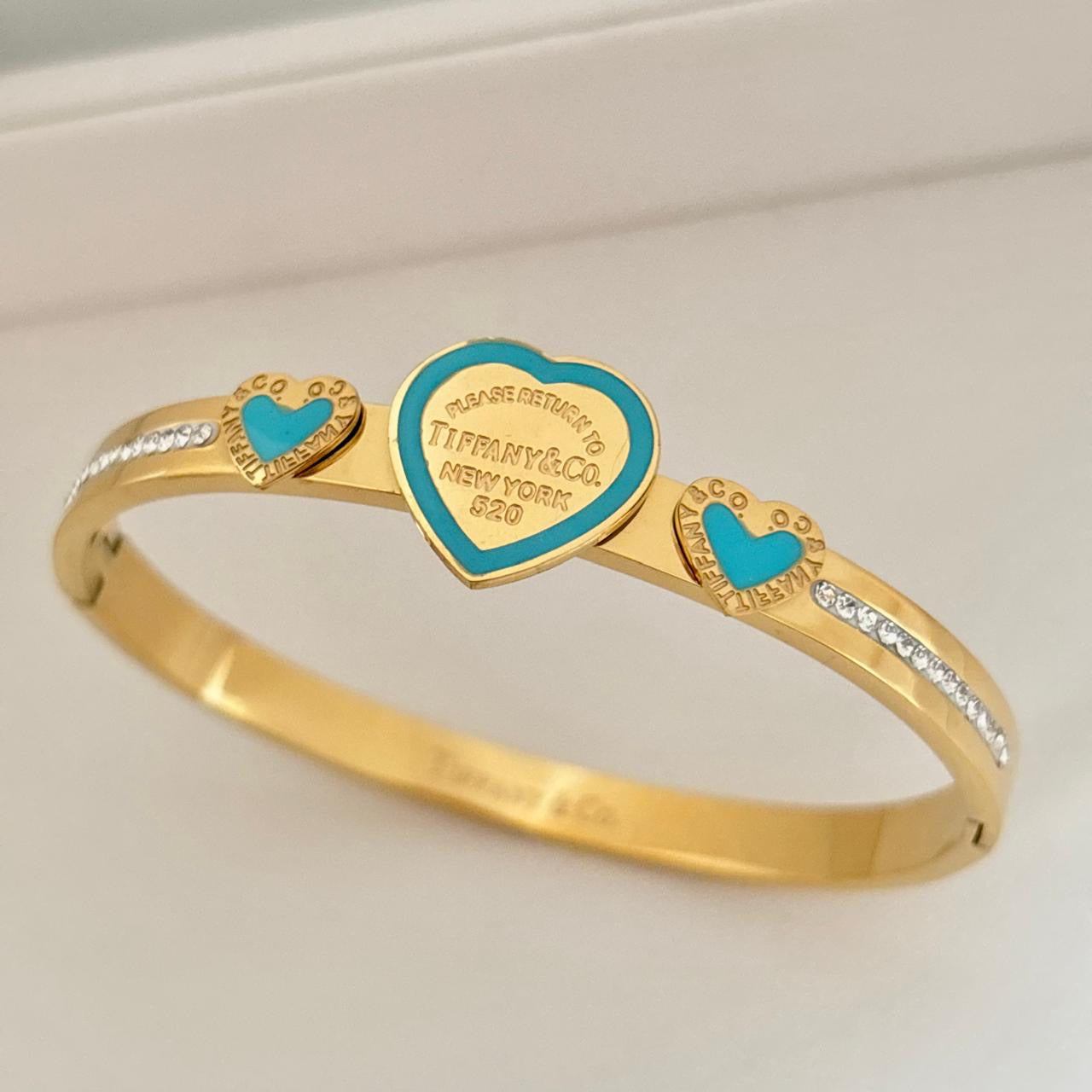 Amour Tco Blue Bangle