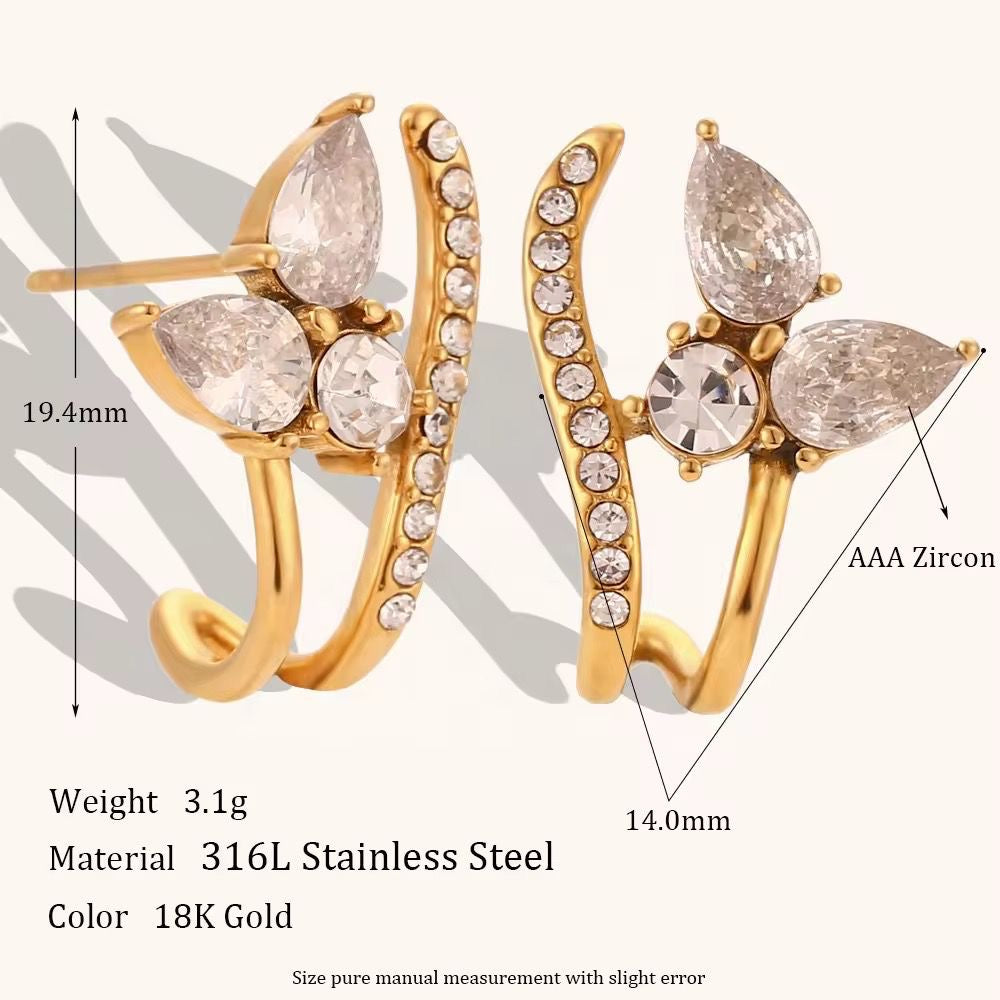 Diah Diamond Studs