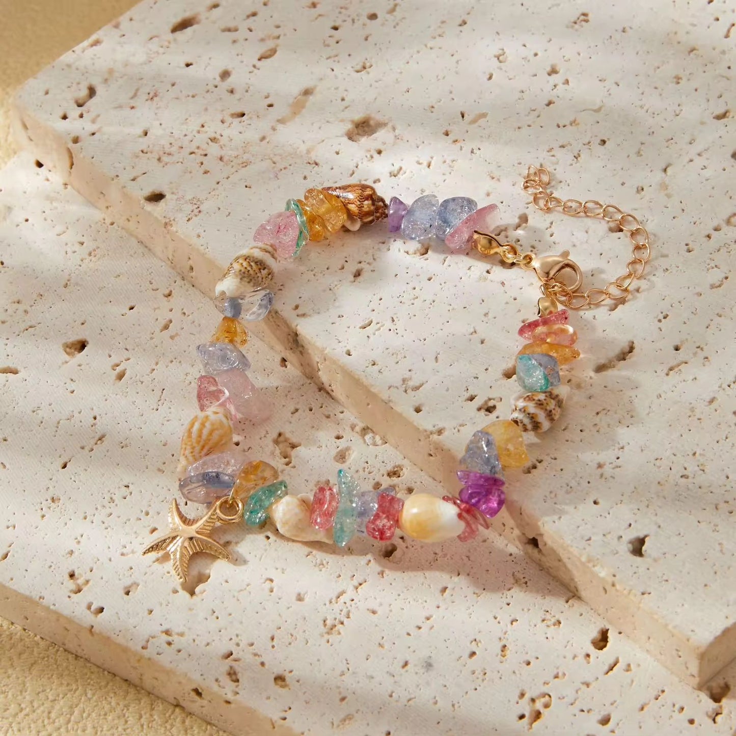 Sea Serenity Bracelet -Mix Quartz