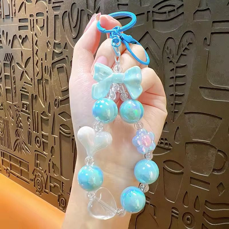 Beaded Bow Phone | Bag Charm X Keychain