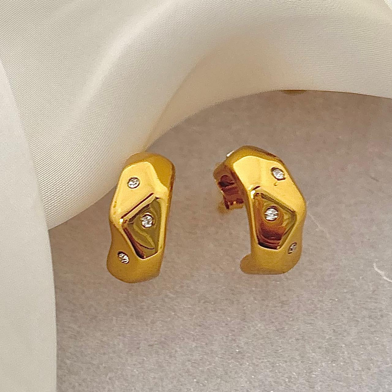 Étoile Mini Chunky Hoops