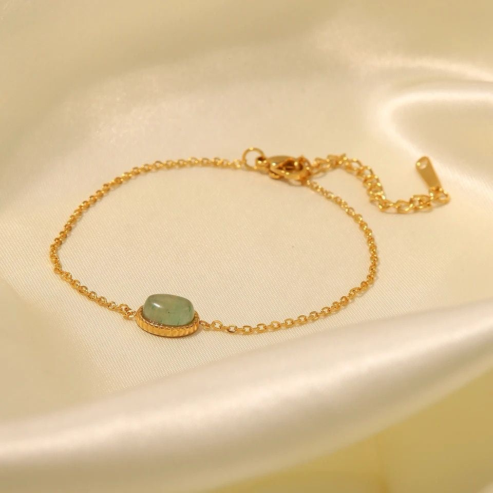 Sage Bracelet -18K