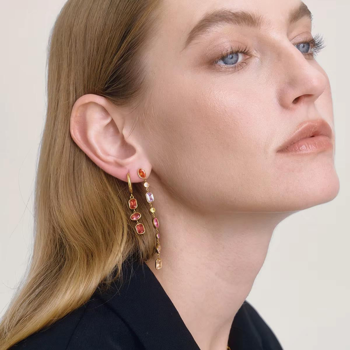 Confetti Gemma Drop Earrings
