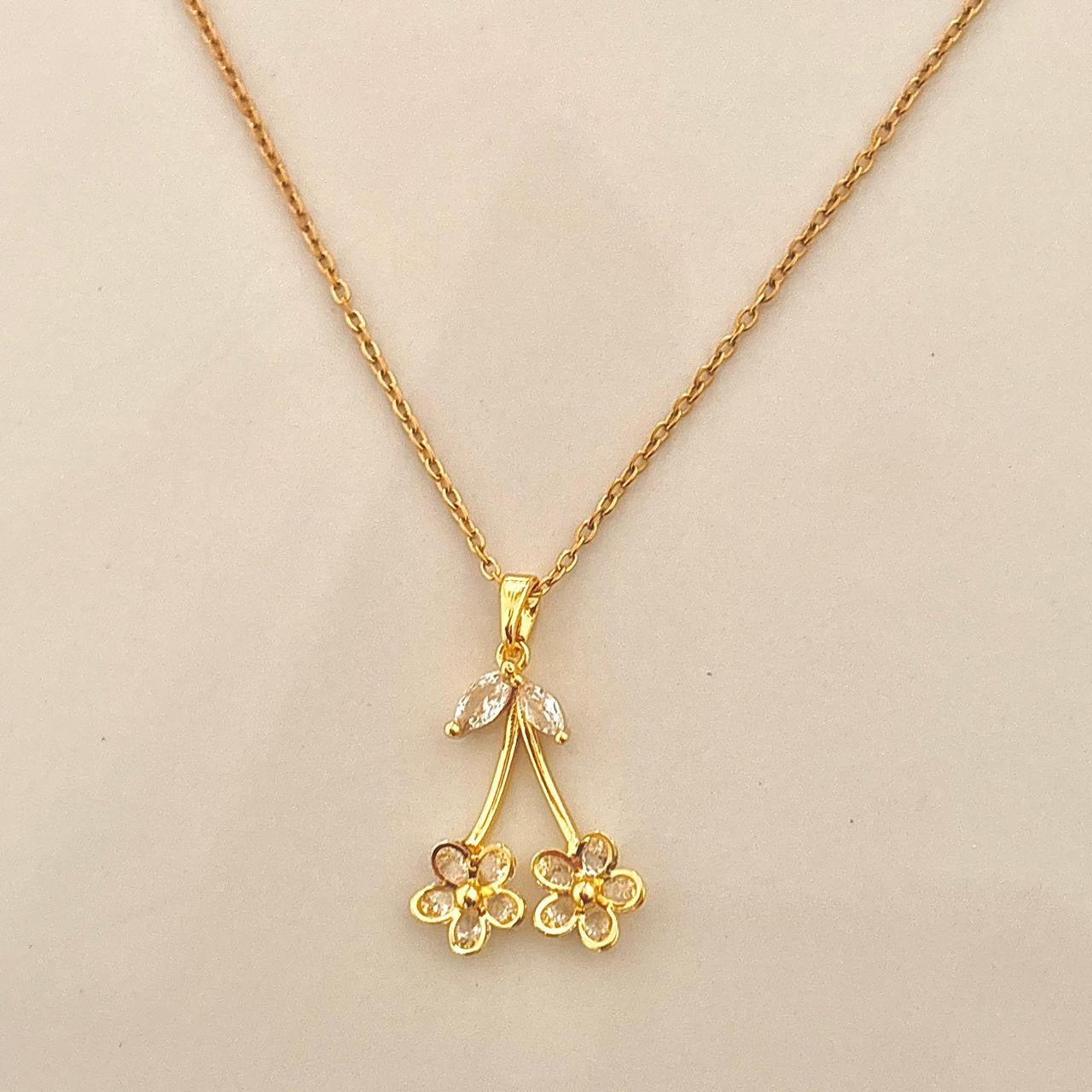 Crystal Flora Necklace