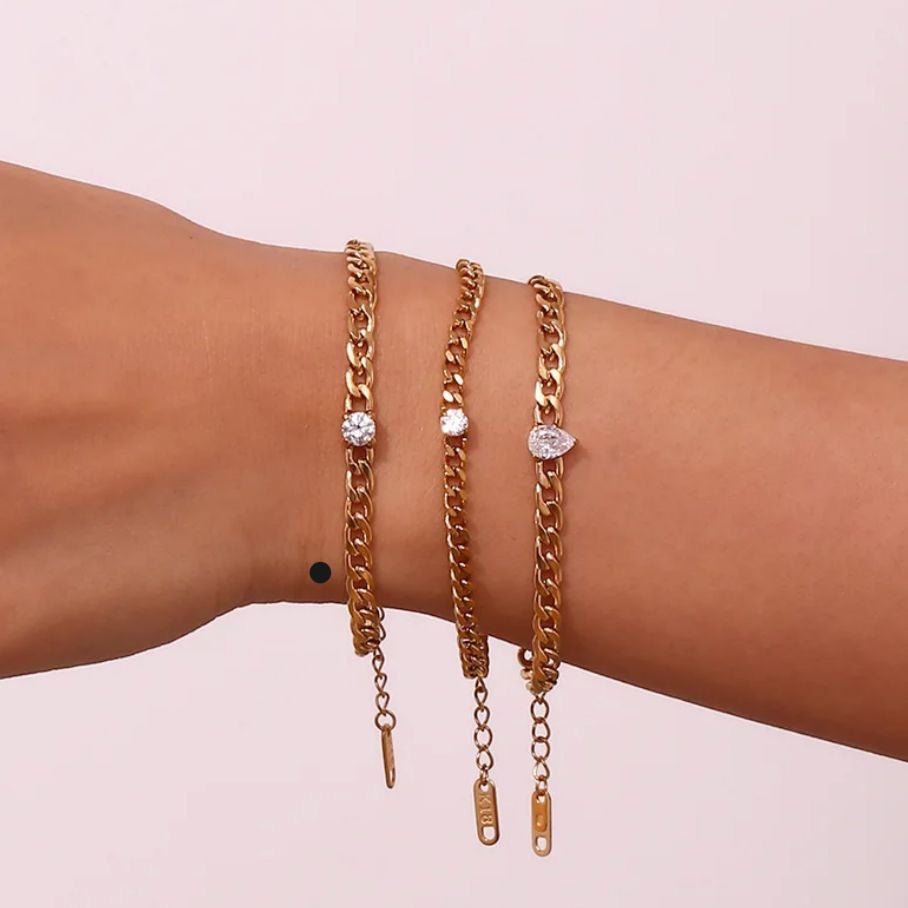 Allure Diamanté Bracelet -18K