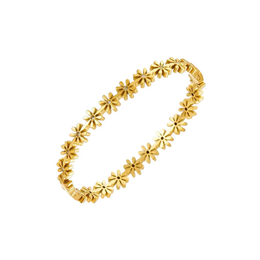 Daisy Cz Bracelet -18K