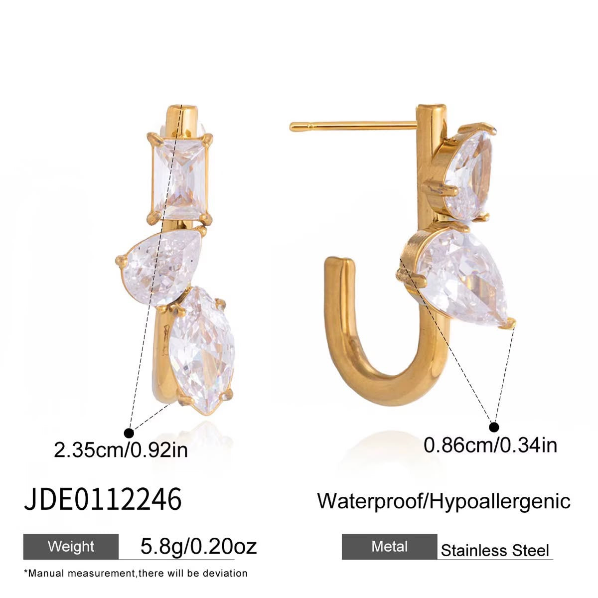 Belle LUX J-Studs