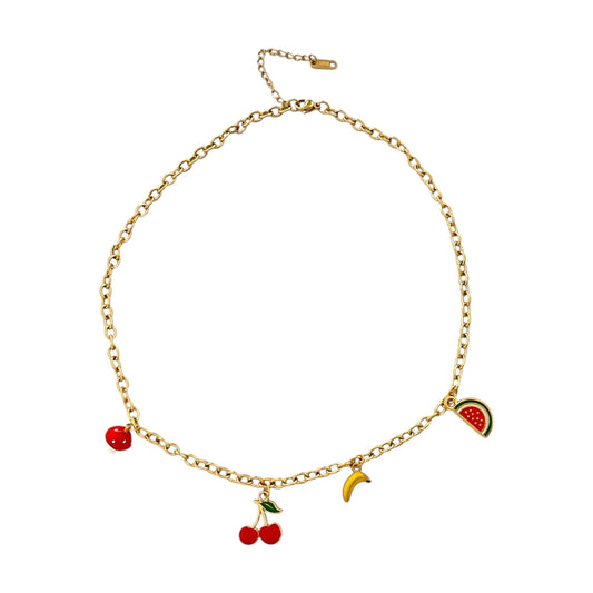 Fruity Charm Necklace