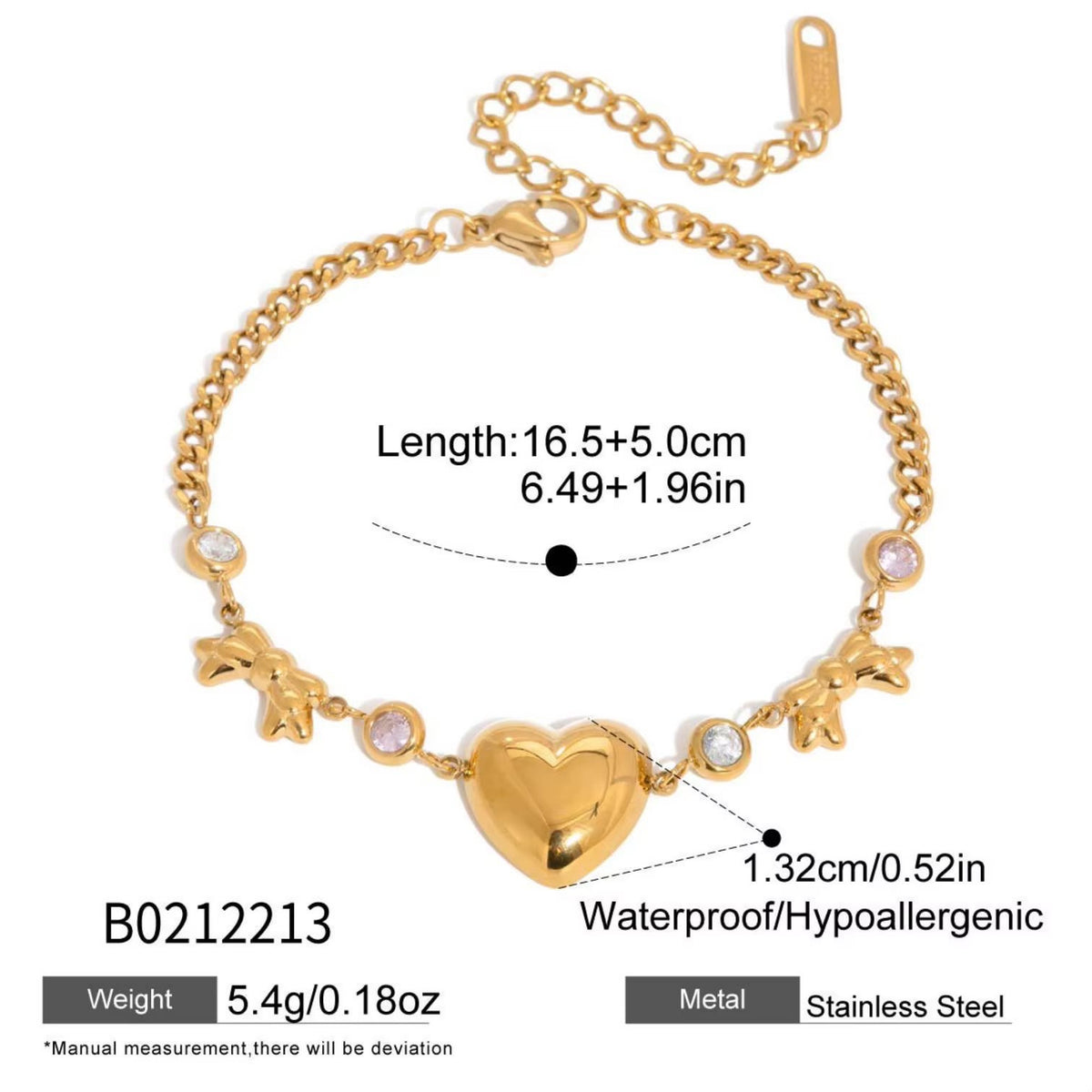 Princess Heartlet Bracelet