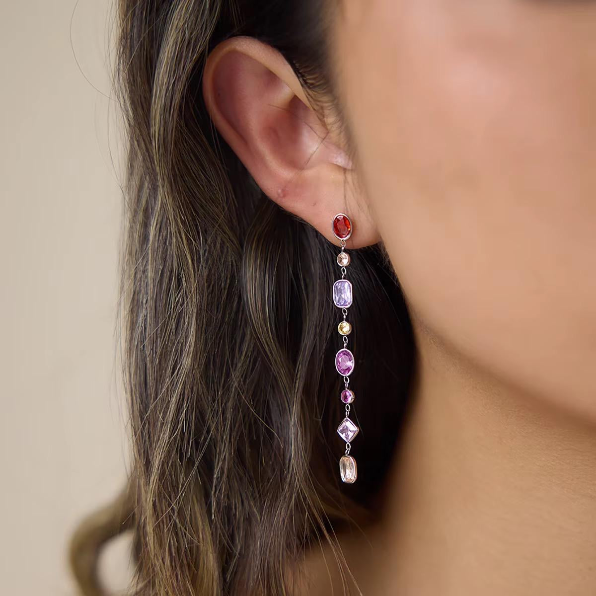 Confetti Gemma Drop Earrings