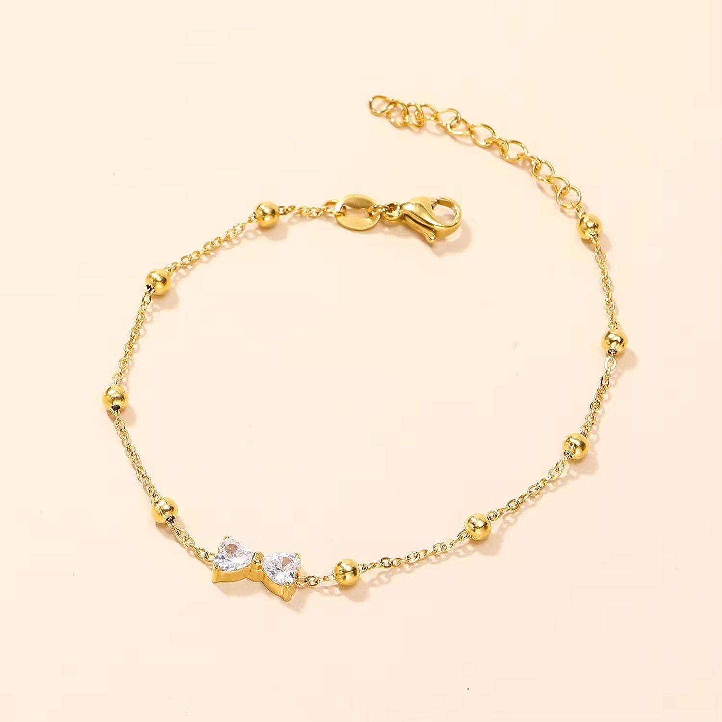 Crystal Bow Bracelet