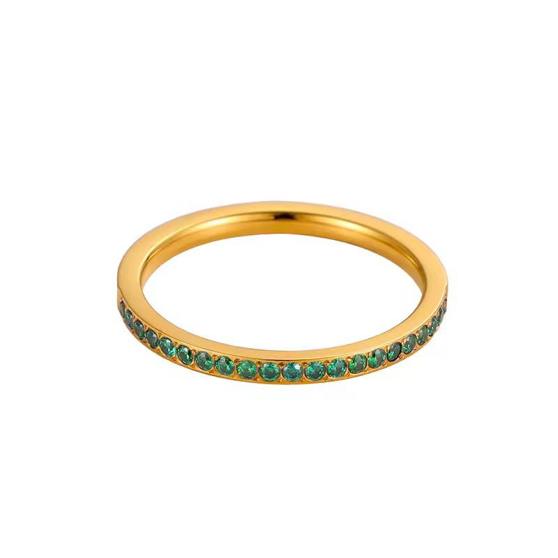 Birthstone Ring -18K