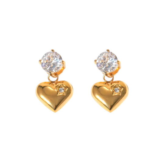Sweet Heart Studs