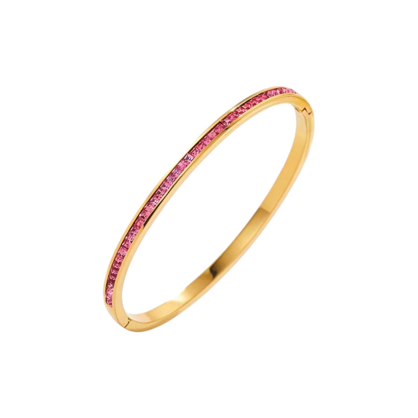 Glitz Bling Bracelet -Blush Pink