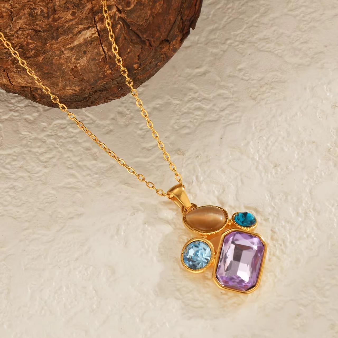 Cuatro Ećlat Necklace