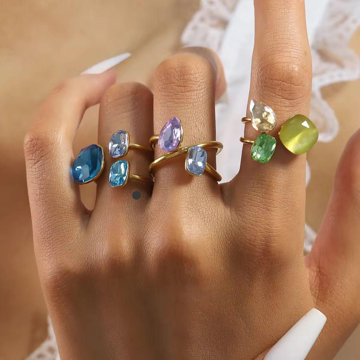 Jade Toi Et Moi Ring