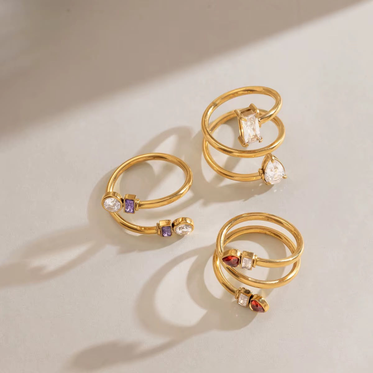Torsade Étreinte LUX Ring